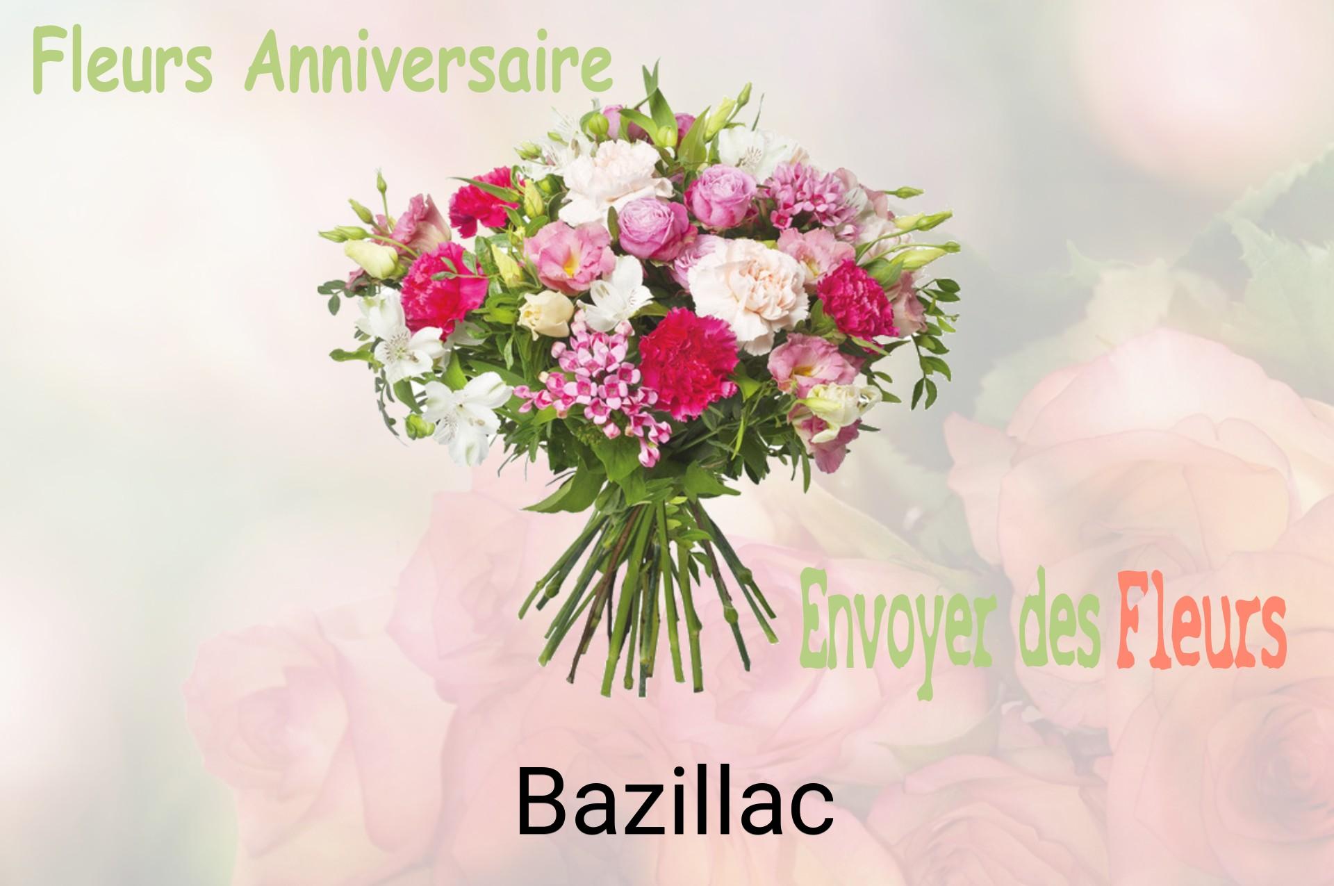 Bouquet de fleurs d’anniversaire livré à Bazillac